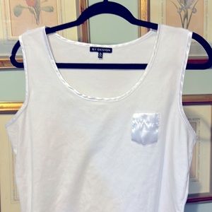 By design top shirt Large size cotton white shirt and satin